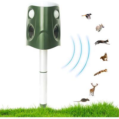 MOXIE Sjlerst Répulseur D'Animaux À Ultrasons Pour L'Extérieur, Capteur Pir 360 Degrés Étanche Ip66, Détection Automatique De Mouvement Avec Led Clignotantes Et Alertes Vocales - Publicité MOXIE Sjlerst Répulseur D'Animaux À Ultrasons Pour L'Extérieur, Capteur Pir 360 Degrés Étanche Ip66, Détection Automatique De Mouvement Avec Led Clignotantes Et Alertes Vocales - Publicité