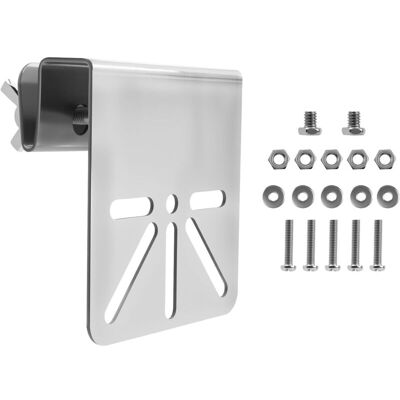 PELTOR Support Caméra Gouttière En Acier Inoxydable, Compatible Avec Caméras Solaires Et Caméras Ptz Extérieures, Montage Sans Outils Avec Vis Antirouille, Fixation Stable Et Étanche Pour Sécurité Extérieure - Publicité PELTOR Support Caméra Gouttière En Acier Inoxydable, Compatible Avec Caméras Solaires Et Caméras Ptz Extérieures, Montage Sans Outils Avec Vis Antirouille, Fixation Stable Et Étanche Pour Sécurité Extérieure - Publicité