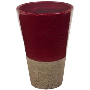 Cache Pot Belga Cerise 19 Cm - Amadeus - Publicité Cache Pot Belga Cerise 19 Cm - Amadeus - Publicité