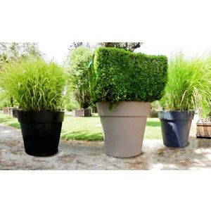 Vivaio Garden Forest - Vase Lira Elite 80cm, Vase Smooth Resin 80cm - Couleur : Anthracite - Colore: Tortora - Publicité Vivaio Garden Forest - Vase Lira Elite 80cm, Vase Smooth Resin 80cm - Couleur : Anthracite - Colore: Tortora - Publicité