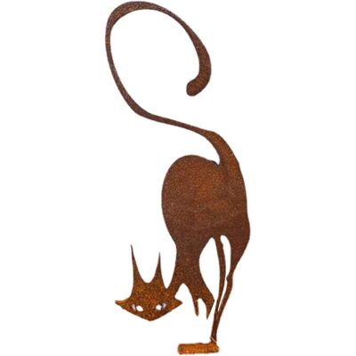 MOXIE Clôture De Chat En Métal Pour Décoration De Jardin De Chat D'Halloween Décoration De Jardin En Métal Pour Extérieur Et Jardin Silhouette En Acier Avec Statue De Chat Statuette - Publicité MOXIE Clôture De Chat En Métal Pour Décoration De Jardin De Chat D'Halloween Décoration De Jardin En Métal Pour Extérieur Et Jardin Silhouette En Acier Avec Statue De Chat Statuette - Publicité
