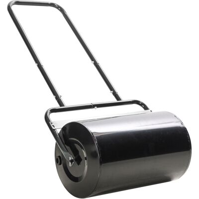 HEAT Rouleau À Gazon De 50 Cm, Rouleau De Jardin, Remplissage De Sable Et D'Eau, Poignée Ergonomique, 58 X 32,5 X 113 Cm, Noir - Publicité HEAT Rouleau À Gazon De 50 Cm, Rouleau De Jardin, Remplissage De Sable Et D'Eau, Poignée Ergonomique, 58 X 32,5 X 113 Cm, Noir - Publicité