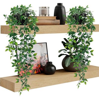 Vision 2pcs Plante Artificielle Tombante Avec Pot, 75cm Plante Artificielle Interieur Tombante Faux Plante Décoration Lierre Artificielle Exterieur Plante Decorative Interieur Pot Pour Salon Chambre - Publicité Vision 2pcs Plante Artificielle Tombante Avec Pot, 75cm Plante Artificielle Interieur Tombante Faux Plante Décoration Lierre Artificielle Exterieur Plante Decorative Interieur Pot Pour Salon Chambre - Publicité