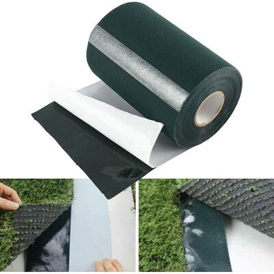 MOXIE Aougo – Ruban De Pelouse Auto-adhésif 10 M X 15 Cm – Tissu Non Tissé Vert Foncé – Imperméable Et Résistant Aux Intempéries – Pour Joints De Gazon Artificiel - Publicité MOXIE Aougo – Ruban De Pelouse Auto-adhésif 10 M X 15 Cm – Tissu Non Tissé Vert Foncé – Imperméable Et Résistant Aux Intempéries – Pour Joints De Gazon Artificiel - Publicité