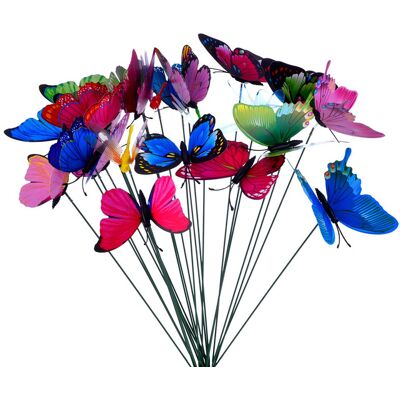 OEM Lot De Piquets De Jardin Papillons Et Libellules Décoratifs Pour Extérieur Ornements De Plantes Et Fleurs Décoration De Cour Et Pelouse - Publicité OEM Lot De Piquets De Jardin Papillons Et Libellules Décoratifs Pour Extérieur Ornements De Plantes Et Fleurs Décoration De Cour Et Pelouse - Publicité