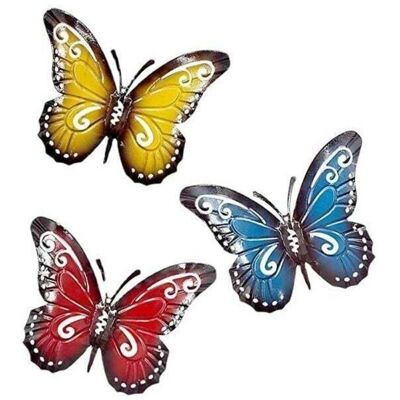 PELTOR 3 Pièces Métal Papillon Métal Papillon Décorations Murales Métal Papillon Mur Art Métal Papillon Jardin Décoration Murale Pour Jardin Cour Clôture Salon Chambre Décoration - Publicité PELTOR 3 Pièces Métal Papillon Métal Papillon Décorations Murales Métal Papillon Mur Art Métal Papillon Jardin Décoration Murale Pour Jardin Cour Clôture Salon Chambre Décoration - Publicité