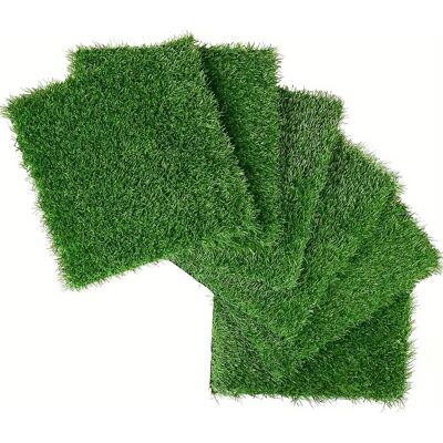 OEM Gazon Artificiel 36 Dalles Emboîtables Pour Terrasse, Balcon, Jardin, 30 X 30 Cm, Vert - Publicité OEM Gazon Artificiel 36 Dalles Emboîtables Pour Terrasse, Balcon, Jardin, 30 X 30 Cm, Vert - Publicité