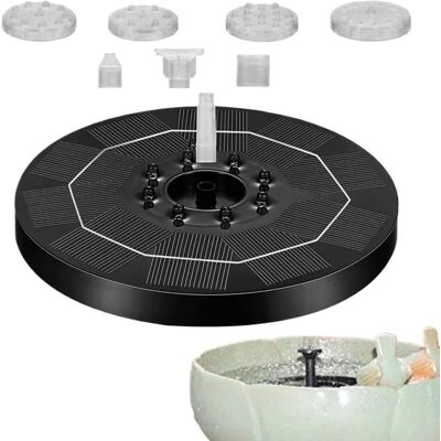 OEM Fontaine Solaire Pour Bain D'Oiseaux,pompe À Eau De Fontaine Pour Oiseaux Avec Lumières 6 Buses Automatique Fournitures De Bain D'Oiseaux Extérieur Pour Décoration De Pelouse Patio Bassin Hôtel Cour - Publicité OEM Fontaine Solaire Pour Bain D'Oiseaux,pompe À Eau De Fontaine Pour Oiseaux Avec Lumières 6 Buses Automatique Fournitures De Bain D'Oiseaux Extérieur Pour Décoration De Pelouse Patio Bassin Hôtel Cour - Publicité