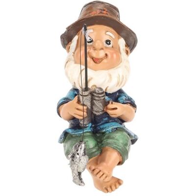 Cellfast Vvikizy Statue Nain De Jardin Pêcheur Drôle Résistant Aux Uv Pour Décoration Extérieure - Publicité Cellfast Vvikizy Statue Nain De Jardin Pêcheur Drôle Résistant Aux Uv Pour Décoration Extérieure - Publicité
