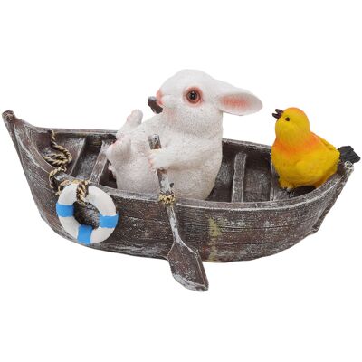 HEAT Statues D'Animaux De Jardin - Figurines D'Animaux Mignons Et Réalistes En Résine Synthétique Pour L'Extérieur, Idéales Pour Patio, Terrasse, Bureau Ou Espace De Loisirs - Lapin Blanc - Publicité HEAT Statues D'Animaux De Jardin - Figurines D'Animaux Mignons Et Réalistes En Résine Synthétique Pour L'Extérieur, Idéales Pour Patio, Terrasse, Bureau Ou Espace De Loisirs - Lapin Blanc - Publicité
