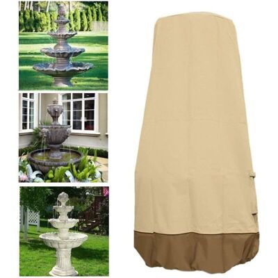 MOXIE Housse De Protection Pour Fontaine De Jardin, Résistante À L'Eau, Anti-poussière Et Réutilisable, En Tissu Oxford Pour Extérieur, Patio, Meubles, Statue, Tiroir Pour Maison D'Hiver - Publicité MOXIE Housse De Protection Pour Fontaine De Jardin, Résistante À L'Eau, Anti-poussière Et Réutilisable, En Tissu Oxford Pour Extérieur, Patio, Meubles, Statue, Tiroir Pour Maison D'Hiver - Publicité
