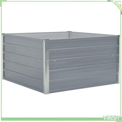 OEM Jardinière Surélevée - Fafeicy - 47022 - Acier Galvanisé - 100 X 100 X 45 Cm - Gris - Publicité OEM Jardinière Surélevée - Fafeicy - 47022 - Acier Galvanisé - 100 X 100 X 45 Cm - Gris - Publicité