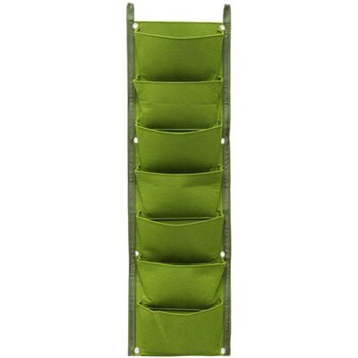 IRISFR Sac À Plantes Mural, 7 Sacs De Plantation Murale, Sac De Plantation Vertical, Poche Mur Vegetal, Jardin Vertical Exterieur Pour Balcon, Extérieur, Jardin, Cour - Publicité IRISFR Sac À Plantes Mural, 7 Sacs De Plantation Murale, Sac De Plantation Vertical, Poche Mur Vegetal, Jardin Vertical Exterieur Pour Balcon, Extérieur, Jardin, Cour - Publicité