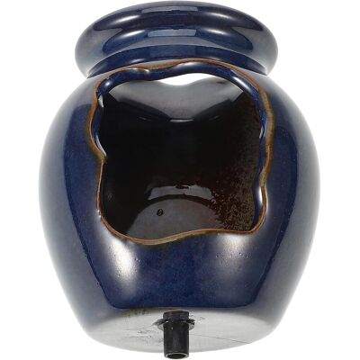 OEM Pot En Céramique Bleu Pour Fontaine De Jardin Cascade Décorative, Facile À Installer Aquarium Ou Bassin Extérieur - Publicité OEM Pot En Céramique Bleu Pour Fontaine De Jardin Cascade Décorative, Facile À Installer Aquarium Ou Bassin Extérieur - Publicité