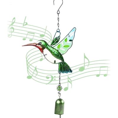 MOXIE Carillon A Vent Exterieur Carillons Éoliens Colibri Decoration Jardin Vent Carillons Métalliques Oiseau Attrape-soleil En Verre Pour Fenêtres, Balcons - Publicité MOXIE Carillon A Vent Exterieur Carillons Éoliens Colibri Decoration Jardin Vent Carillons Métalliques Oiseau Attrape-soleil En Verre Pour Fenêtres, Balcons - Publicité
