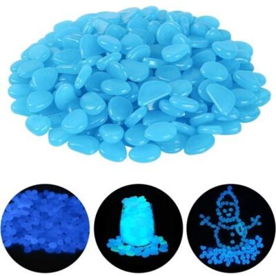 OEM 200 Pcs Pierre Lumineuse, Galet Lumineux Cailloux Artificiels Pierres Décoratives Dans La Nuit Pour Jardin Extérieur Aquarium Passerelles Piscine Chemin Pelouse Cour (bleu) - Publicité OEM 200 Pcs Pierre Lumineuse, Galet Lumineux Cailloux Artificiels Pierres Décoratives Dans La Nuit Pour Jardin Extérieur Aquarium Passerelles Piscine Chemin Pelouse Cour (bleu) - Publicité
