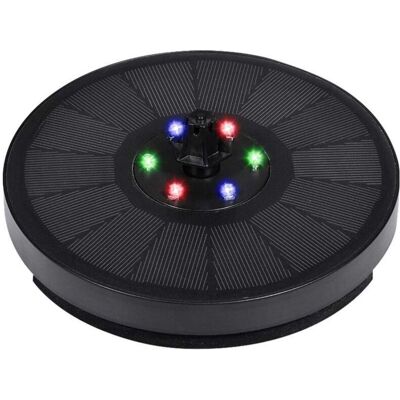 MOXIE Fontaine Solaire 3w Fontaines De Bain D'Oiseaux Pompe Panneau De Verre Amélioré Fontaines D'Eau À Énergie Solaire Avec Lumières Led De Couleur Pour Jardin Petit Étang Piscine - Publicité MOXIE Fontaine Solaire 3w Fontaines De Bain D'Oiseaux Pompe Panneau De Verre Amélioré Fontaines D'Eau À Énergie Solaire Avec Lumières Led De Couleur Pour Jardin Petit Étang Piscine - Publicité