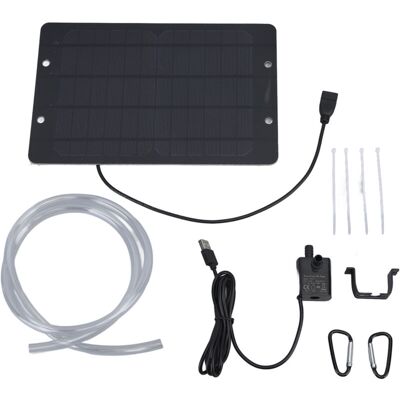 MOXIE Sjlerst Ensemble De Pompe De Fontaine À Eau Solaire 6v 10w Usb Pompe À Eau De Fontaine Solaire Pour Bain D'Oiseaux Jardin Piscine D'Arrière-cour - Publicité MOXIE Sjlerst Ensemble De Pompe De Fontaine À Eau Solaire 6v 10w Usb Pompe À Eau De Fontaine Solaire Pour Bain D'Oiseaux Jardin Piscine D'Arrière-cour - Publicité