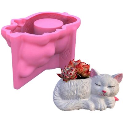 FLAMMKRAFT Moule En Silicone Résine Pour Pots De Fleurs Succulentes, Idéal Pour La Création De Pots De Fleurs De Jardin Diy. Publicité FLAMMKRAFT Moule En Silicone Résine Pour Pots De Fleurs Succulentes, Idéal Pour La Création De Pots De Fleurs De Jardin Diy. Publicité