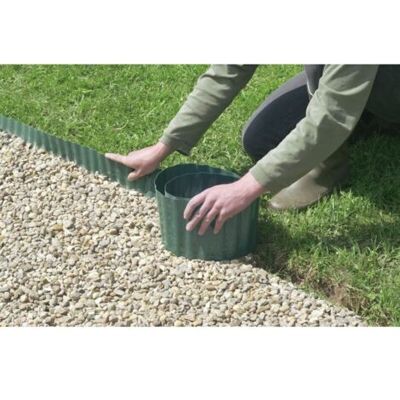 ABYSSE Bordure À Gazon Classique, Bordure De Pelouse, Bordure De Parterre, Bordure De Tonte, Vert, 9 M X30 Cm - Publicité ABYSSE Bordure À Gazon Classique, Bordure De Pelouse, Bordure De Parterre, Bordure De Tonte, Vert, 9 M X30 Cm - Publicité