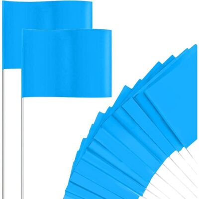 Andiamo Drapeaux De Marquage Pour Pelouse - 100 Pièces Fanions Fluorescents Pour - Publicité Andiamo Drapeaux De Marquage Pour Pelouse - 100 Pièces Fanions Fluorescents Pour - Publicité