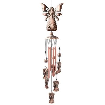 Cellfast Carillons Éoliens Jardin Suspendu Métal Ange Sculpture Cloche Carillon Patio Balcon Décoration - Publicité Cellfast Carillons Éoliens Jardin Suspendu Métal Ange Sculpture Cloche Carillon Patio Balcon Décoration - Publicité