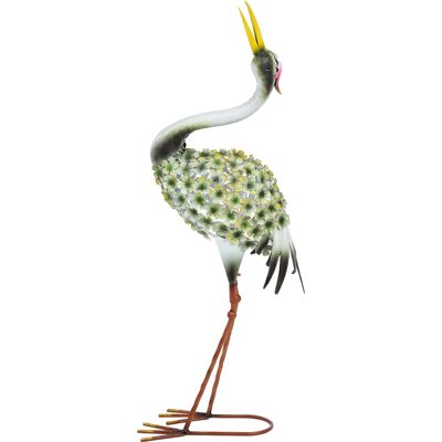 HEAT Figurines De Jardin, Sculpture De Héron En Métal, Figurines D'Oiseaux De 71 Cm, Pour Jardin, Bassin, Terrasse, Espaces Verts - Publicité HEAT Figurines De Jardin, Sculpture De Héron En Métal, Figurines D'Oiseaux De 71 Cm, Pour Jardin, Bassin, Terrasse, Espaces Verts - Publicité