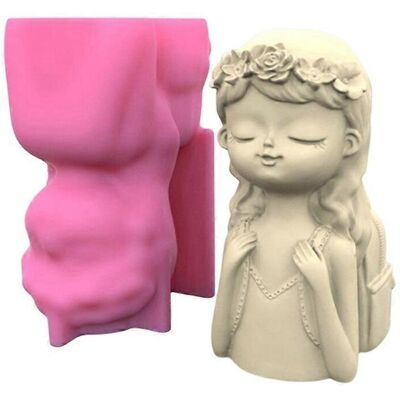 FLAMMKRAFT Moule En Silicone Résine Pour Pots De Fleurs Succulentes, Idéal Pour La Création De Pots De Fleurs De Jardin Diy. Publicité FLAMMKRAFT Moule En Silicone Résine Pour Pots De Fleurs Succulentes, Idéal Pour La Création De Pots De Fleurs De Jardin Diy. Publicité