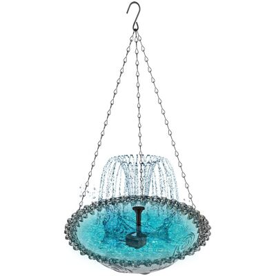 AULEDIO Bain Pour Oiseaux, Gris, Avec Fontaine Solaire Automatique, Pour Jardin, Extérieur, Décoration Attractif, Pompe Solaire Intégrée, Pour Boire Oiseaux - Publicité AULEDIO Bain Pour Oiseaux, Gris, Avec Fontaine Solaire Automatique, Pour Jardin, Extérieur, Décoration Attractif, Pompe Solaire Intégrée, Pour Boire Oiseaux - Publicité
