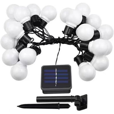 URSUS Blanc- Guirlande Electrique Exterieur Bulbes Blancs - Exterieur Decoration Romantique, Chic, Déco Pour Jardin Et Patio(3.5m 10 Lumières) - Publicité URSUS Blanc- Guirlande Electrique Exterieur Bulbes Blancs - Exterieur Decoration Romantique, Chic, Déco Pour Jardin Et Patio(3.5m 10 Lumières) - Publicité