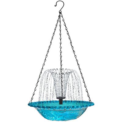 AULEDIO Bain Pour Oiseaux, Bleu, Avec Fontaine Solaire Automatique, Pour Jardin, Extérieur, Décoration Attractif, Pompe Solaire Intégrée, Pour Boire Oiseaux - Publicité AULEDIO Bain Pour Oiseaux, Bleu, Avec Fontaine Solaire Automatique, Pour Jardin, Extérieur, Décoration Attractif, Pompe Solaire Intégrée, Pour Boire Oiseaux - Publicité