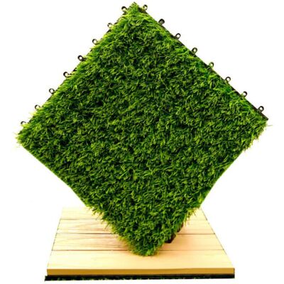 OEM Dalles De Gazon Artificiel De 30 X 30 Cm, Dalles De Gazon Synthétique D'Épaisseur, Tapis Auto-drainant, Pour Intérieur Et Extérieur, Terrasse, Balcon, Jardin - Publicité OEM Dalles De Gazon Artificiel De 30 X 30 Cm, Dalles De Gazon Synthétique D'Épaisseur, Tapis Auto-drainant, Pour Intérieur Et Extérieur, Terrasse, Balcon, Jardin - Publicité