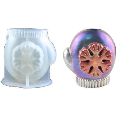 FLAMMKRAFT Moule En Silicone Résine Pour Pots De Fleurs Succulentes, Idéal Pour La Création De Pots De Fleurs De Jardin Diy. Publicité FLAMMKRAFT Moule En Silicone Résine Pour Pots De Fleurs Succulentes, Idéal Pour La Création De Pots De Fleurs De Jardin Diy. Publicité