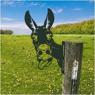 SANS MARQUE Ornements De Jardin En Métal En Forme D'Âne Pour Clôtures Décorations Extérieures Maison Âne Animaux Décoration De Jardin Sculptures Silhouettes En Fonte Rouillée Arbre Cour Art Mural - Publicité SANS MARQUE Ornements De Jardin En Métal En Forme D'Âne Pour Clôtures Décorations Extérieures Maison Âne Animaux Décoration De Jardin Sculptures Silhouettes En Fonte Rouillée Arbre Cour Art Mural - Publicité