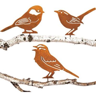 ABYSSE Décoration De Jardin En Forme D'Oiseau Rouillé Pour Arbre, Patine Rouille Naturelle, Décoration De Jardin, Fleur Rétro, Clé À Molette, Moineau Domestique - Publicité ABYSSE Décoration De Jardin En Forme D'Oiseau Rouillé Pour Arbre, Patine Rouille Naturelle, Décoration De Jardin, Fleur Rétro, Clé À Molette, Moineau Domestique - Publicité