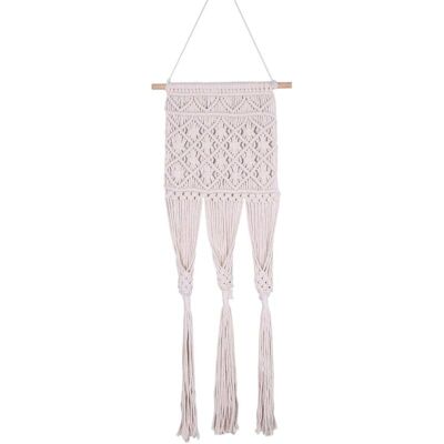 MOXIE Suspension Corde Plante Macramé Porte-pot De Fleur En Corde Naturelle Tapisserie Tissée À La Main Support Pots Suspendu Pour Fleur Décoration Jardin Intérieur Extérieur - Publicité MOXIE Suspension Corde Plante Macramé Porte-pot De Fleur En Corde Naturelle Tapisserie Tissée À La Main Support Pots Suspendu Pour Fleur Décoration Jardin Intérieur Extérieur - Publicité