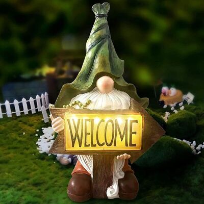 URSUS Solaire Gnome De Jardin Statue Lumières Avec Led Solaire En Résine Synthétique Nain De Au Hula Hoop Avec Des Lumières Solaires À Led Pour Jardin Patio Cour Pelouse Décoration Extérieure, Ensoleillé - Publicité URSUS Solaire Gnome De Jardin Statue Lumières Avec Led Solaire En Résine Synthétique Nain De Au Hula Hoop Avec Des Lumières Solaires À Led Pour Jardin Patio Cour Pelouse Décoration Extérieure, Ensoleillé - Publicité