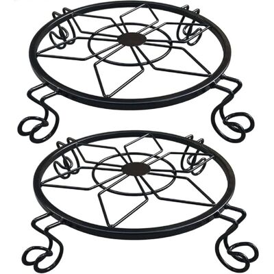 Melissa Support Pour Plantes En Pot,support Pour Plante En Métal Résistant À La Rouille, Table De Jardin Design En Fer Forgé,porte-pots De Fleur En Fer Forgé- Noir - Publicité Melissa Support Pour Plantes En Pot,support Pour Plante En Métal Résistant À La Rouille, Table De Jardin Design En Fer Forgé,porte-pots De Fleur En Fer Forgé- Noir - Publicité