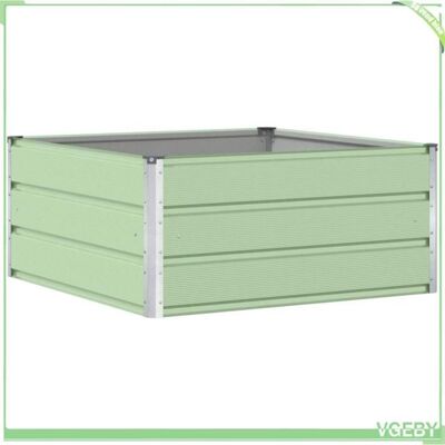 OEM Jardinière - Fafeicy - 42018234 - Vert Pastel - Acier - 100 X 100 X 45 Cm - Publicité OEM Jardinière - Fafeicy - 42018234 - Vert Pastel - Acier - 100 X 100 X 45 Cm - Publicité