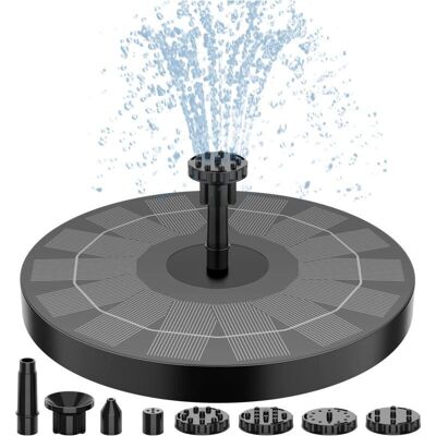 MOXIE Fontaine Solaire 2,5w Fontaine Solaire Exterieure De Jardin Avec 6 Buses Pour Bassins D'Agrément Bassin Exterieur Jardin Fontaine À Oiseaux - Publicité MOXIE Fontaine Solaire 2,5w Fontaine Solaire Exterieure De Jardin Avec 6 Buses Pour Bassins D'Agrément Bassin Exterieur Jardin Fontaine À Oiseaux - Publicité