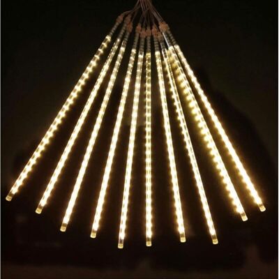 ACKERMAN Lumières Décoratives, Lumières De Pluie De Météores, Lumières De Pluie Étanches Adaptées À La Décoration De Salle De Jardin De Mariage En Intérieur Et En Extérieur (couleur : Jaune, Taille : 30 Cm - 1 - Publicité ACKERMAN Lumières Décoratives, Lumières De Pluie De Météores, Lumières De Pluie Étanches Adaptées À La Décoration De Salle De Jardin De Mariage En Intérieur Et En Extérieur (couleur : Jaune, Taille : 30 Cm - 1 - Publicité