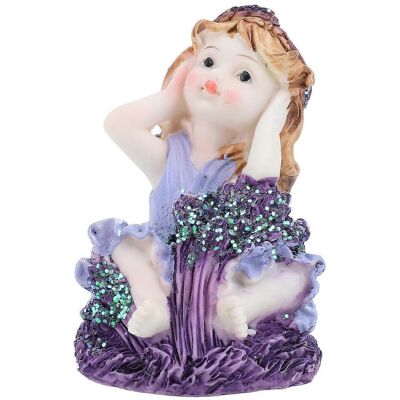 FLAMMKRAFT Statue De Fée Des Fleurs En Résine, Ornement Féerique Multifonctionnel Pour Jardin Extérieur. Publicité FLAMMKRAFT Statue De Fée Des Fleurs En Résine, Ornement Féerique Multifonctionnel Pour Jardin Extérieur. Publicité