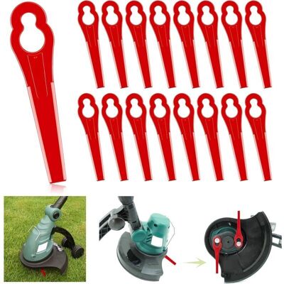 Scotch 100 Lames De Rechange En Plastique Pour Tondeuse À Gazon, Coupe-bordures, Lames En Plastique Pour Coupe-bordures De Jardin Et De Pelouse - Publicité Scotch 100 Lames De Rechange En Plastique Pour Tondeuse À Gazon, Coupe-bordures, Lames En Plastique Pour Coupe-bordures De Jardin Et De Pelouse - Publicité