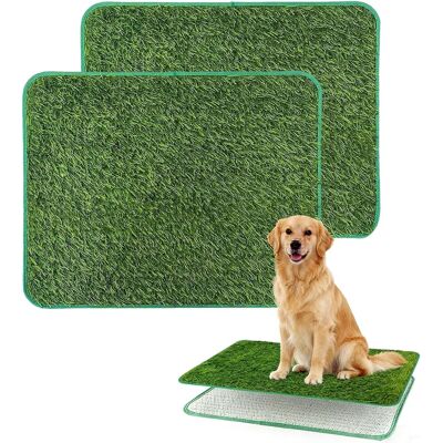 GRASSLIN 2 Pièces Tapis De Propreté Chien, 58x46 Cm Gazon Artificiel, Base Antidérapante, Drainage Rapide, Intérieur Extérieur - Publicité GRASSLIN 2 Pièces Tapis De Propreté Chien, 58x46 Cm Gazon Artificiel, Base Antidérapante, Drainage Rapide, Intérieur Extérieur - Publicité