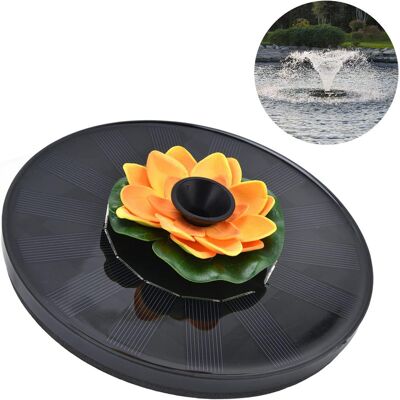 AULEDIO Pompe Solaire Pour Bain D’oiseaux Et Fontaine, 7v 1,4w, 5 Buses, Débit 80-200 L/h, Hauteur 55-95 Cm, Pour Jardin, Piscine Et Petit Bassin Extérieur, Jaune - Publicité AULEDIO Pompe Solaire Pour Bain D’oiseaux Et Fontaine, 7v 1,4w, 5 Buses, Débit 80-200 L/h, Hauteur 55-95 Cm, Pour Jardin, Piscine Et Petit Bassin Extérieur, Jaune - Publicité