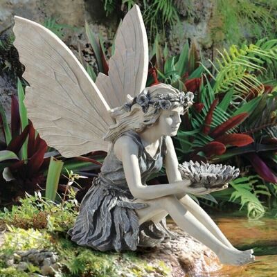Cellfast Statue De Fée De Tournesol, Sculpture En Résine De Mangeoire D'Oiseaux D'Ornement De Jardin, Décoration De Jardin De Pelouse - Publicité Cellfast Statue De Fée De Tournesol, Sculpture En Résine De Mangeoire D'Oiseaux D'Ornement De Jardin, Décoration De Jardin De Pelouse - Publicité