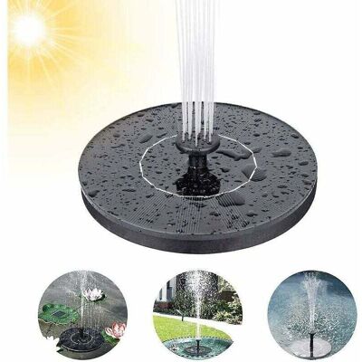 Scotch Fontaine Solaire Extérieure Avec Pompe À Eau, Fonctionnant À L'Énergie Solaire, Équipée De 7 Styles De Fontaine, Adaptée Pour Les Bassins, Aquariums De Jardin Et Bains D'Oiseaux. Publicité Scotch Fontaine Solaire Extérieure Avec Pompe À Eau, Fonctionnant À L'Énergie Solaire, Équipée De 7 Styles De Fontaine, Adaptée Pour Les Bassins, Aquariums De Jardin Et Bains D'Oiseaux. Publicité