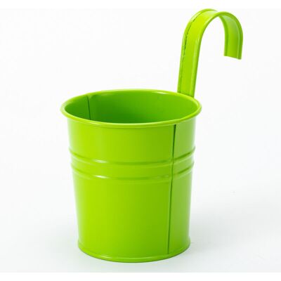 BRINSEA 2 Pots De Fleurs En Métal Suspendus, Jardinière En Pot En Fer Avec Trou De Drainage, Parfaits Pour La Décoration Du Jardin(vert) - Publicité BRINSEA 2 Pots De Fleurs En Métal Suspendus, Jardinière En Pot En Fer Avec Trou De Drainage, Parfaits Pour La Décoration Du Jardin(vert) - Publicité