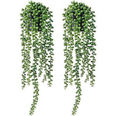 URSUS Simulation De Fleurs En Plastique, Fausses Fleurs Artificielles, Plantes Succulentes Larmes D'Amoureux Fausses Plantes, Perles De Bouddha En Chapelet, Rotin En Pot - Publicité URSUS Simulation De Fleurs En Plastique, Fausses Fleurs Artificielles, Plantes Succulentes Larmes D'Amoureux Fausses Plantes, Perles De Bouddha En Chapelet, Rotin En Pot - Publicité