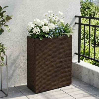 Vidaxl Grand Pot 55 X 22 X 70 Cm Oui - Publicité Vidaxl Grand Pot 55 X 22 X 70 Cm Oui - Publicité